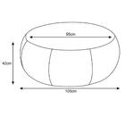 Puff Golf 105cm Corino Branco