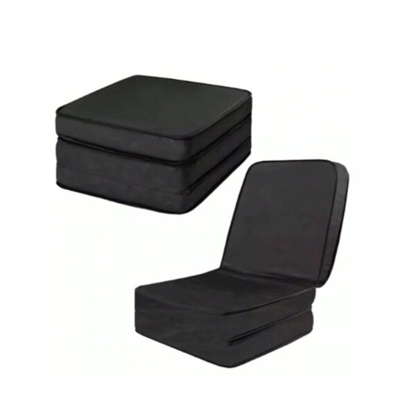 Puff Grande Confortavel Multiuso Cama Assento 60cm - Estilo E