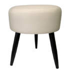 Puff Herbácea Decorativo Linho