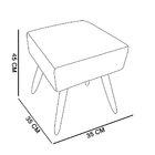 Puff Ibiza Quadrado Estampado Pato Donald D86 – D'rossi