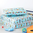 Puff Infantil Com Travesseiro Fibras Siliconadas 100 Algodão