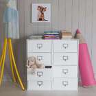 Puff Infantil Lápis Em Rosa