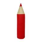 Puff Infantil Lápis Vermelho