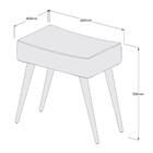 Puff Jb 9000 - Azul - Móveis Jb