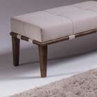 Puff Livia Bege 140 Cm