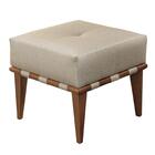 Puff London Luxo Madeira Maciça