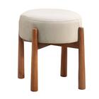 Puff Lotus Luxo Madeira Maciça