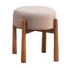 Puff Lotus Luxo Madeira Maciça