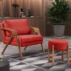 Puff Lotus Luxo Madeira Maciça