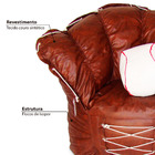 Puff Luva De Baseball - Marrom