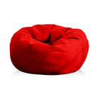 Puff Malonu Com Enchimento 0,20x1,40m - Vermelho