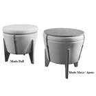 Puff Multiuso Apolo Amarelo E Imbuia