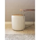 Puff Mumbai  Pérola/caramelo