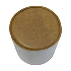 Puff Mumbai  Pérola/caramelo