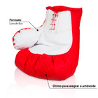 Puff Nobre Luva De Box Infantil Vermelho/branco L31 - Stay Pu