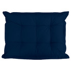 Puff Opala Retangular Para Sala E Quarto Suede - Jylcrom - Az