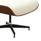 Puff Ottoman Charles Eames Branco