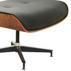 Puff Ottoman Charles Eames Preto
