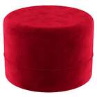 Puff Oxford Vermelho 62 Cm