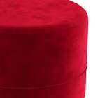 Puff Oxford Vermelho 62 Cm