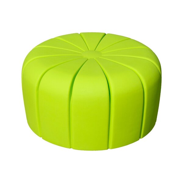 Puff Para Jardim 56,5cm X 31cm Polietileno Verde Neon