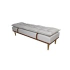 Puff Para Quarto 160cm Drop Sofáni Bege/mel