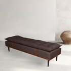 Puff Para Quarto 180cm Drop Sofáni Marrom