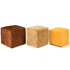 Puff Para Recepção De Escritório Linha Recepção Puff Amarelo