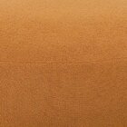 Puff Para Sala De Estar Bouclê Conexão Amarelo Ocre