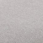 Puff Para Sala De Estar Poliéster Lounge Cinza