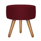 Puff Para Sala Nina Platinum Decor Marsala