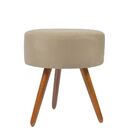 Puff Para Sala Nina Platinum Decor Nude