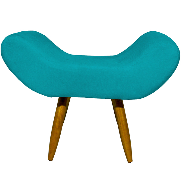 Puff Para Sala, Quarto E Escritório Decorativo Emilia Suede A