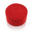 Puff Pastilha Crochê - Vermelho