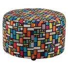 Puff Pastilha Tecido Suede -stay Puff - Colorido