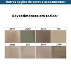 Puff Patchwork Mh-9811 Herval Redondo Madeira Eucalipto Estof