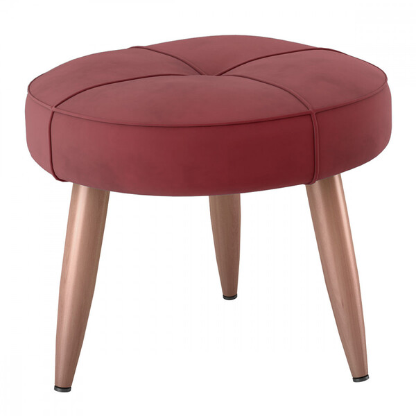 Puff Pé Palito Decorativo Para Sala De Estar Havana Matrix