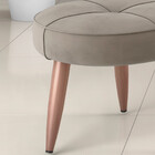 Puff Pé Palito Decorativo Para Sala De Estar Havana Matrix