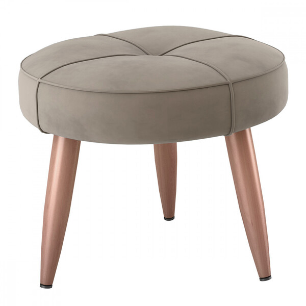 Puff Pé Palito Decorativo Para Sala De Estar Havana Matrix