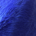 Puff Pé Palito Redondo Não É Segredo Astracan Pelúcia Azul 40