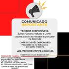 Puff Pétala Apoio Para Pés Suede - Várias Cores - Ds Estofado