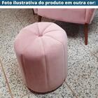 Puff Petala Daf Móveis 42 Cm (altura) Em Madeira Eucalipto Re
