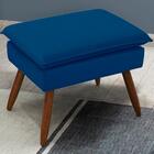 Puff Puf Banqueta Pes Palito Ale Veludo Sanch