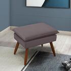 Puff Puf Banqueta Pes Palito Ale Veludo Sanch