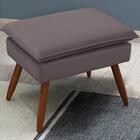 Puff Puf Banqueta Pes Palito Ale Veludo Sanch