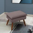 Puff Puf Banqueta Pes Palito Ale Veludo Sanch