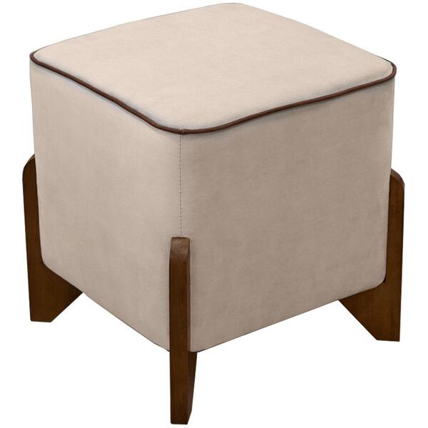 Puff Puf Para Sala Chui Veludo Sanch