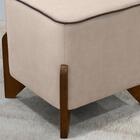 Puff Puf Para Sala Chui Veludo Sanch