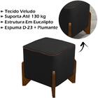 Puff Puf Para Sala Chui Veludo Sanch