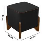 Puff Puf Para Sala Chui Veludo Sanch